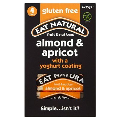 Eat Natural Gluten Free Almonds Apricots & Yoghurt Bars 4 x 35g