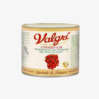 Piennolo Tomatoes Vesuvius DOP in tin Gr. 2550 - Box 6 Pieces