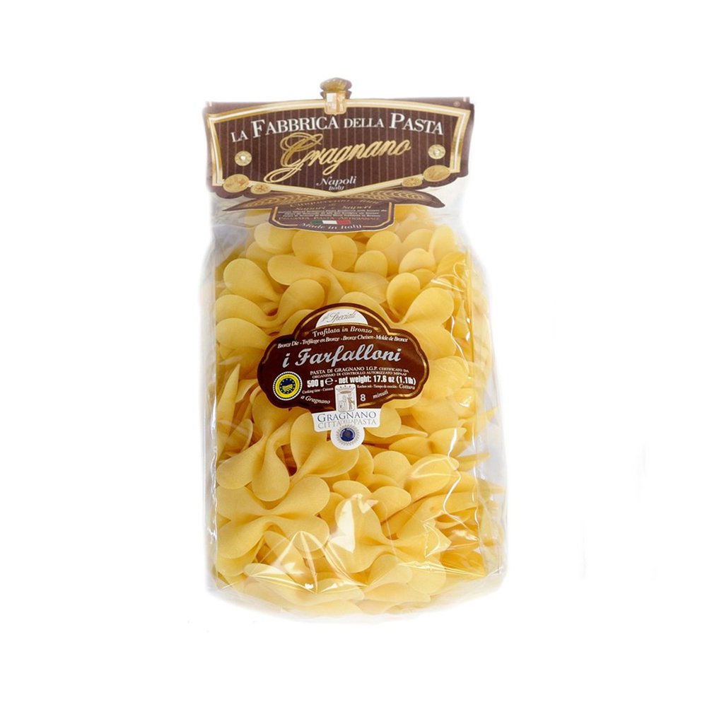 Farfalloni Gragnano Pasta PGI 500gr