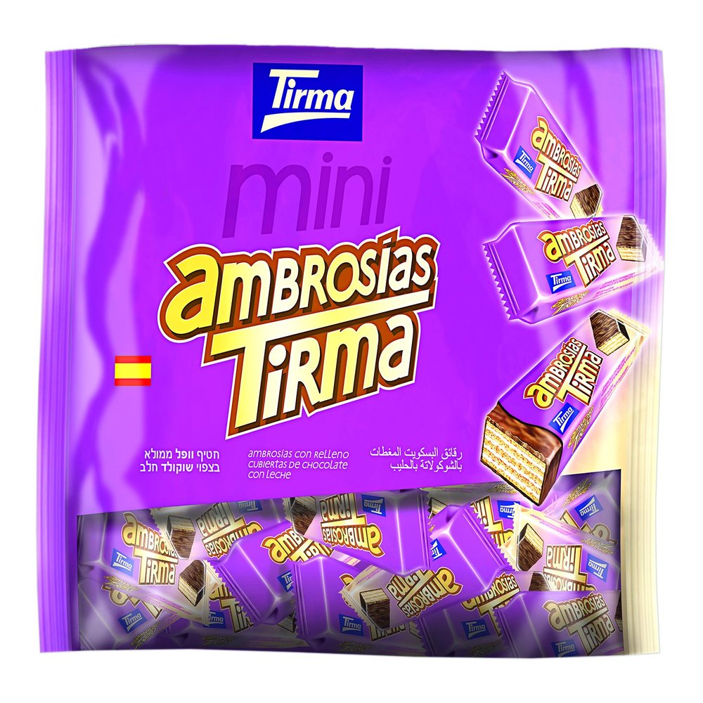 Mini Milk Chocolate Wafers (40 Units x 13,5 g) 540g
