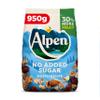 Alpen No Added Sugar Muesli, Breakfast, High in Fibre, Vegetarian, Low Sugar, 950g view 1