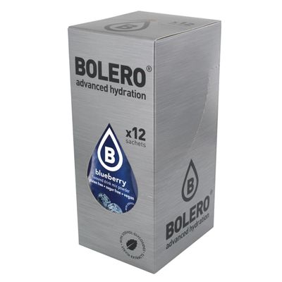 Bolero Essential Hydration Sugar Free Fruit Drink Blueberry 12 Sachets