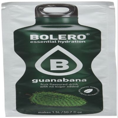 Bolero Essential Hydration Sugar Free Fruit Drink Guanabana 12 Sachets