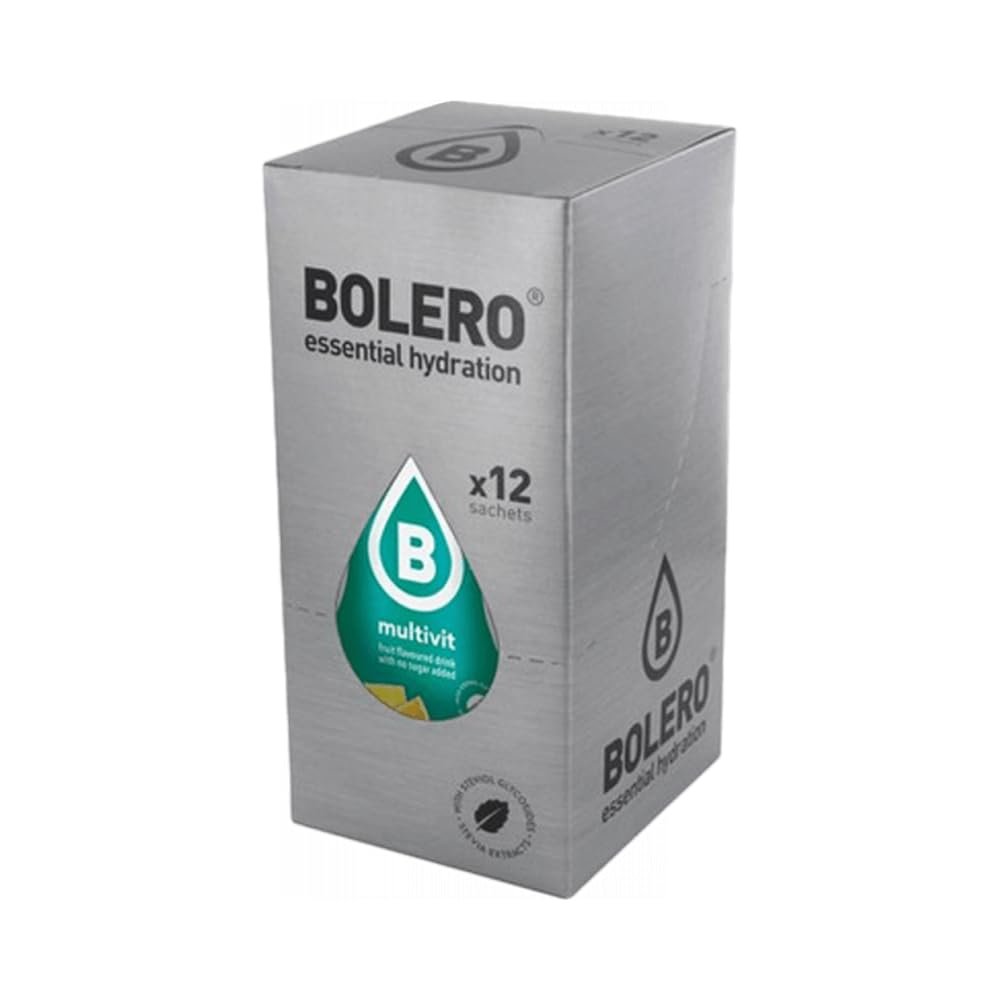 Bolero Essential Hydration Sugar Free Fruit Drink Multivit 12 Sachets