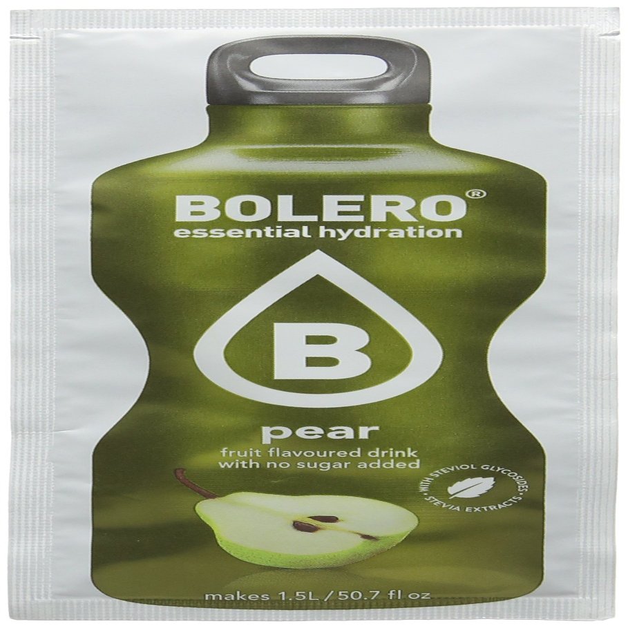 Bolero Essential Hydration Sugar Free Fruit Drink Pear 12 Sachets
