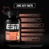 ESN Zinc, 120 Capsules, 25 mg zinc per Capsule, zincbisglycinate, Vegan, Made in Germany view 3