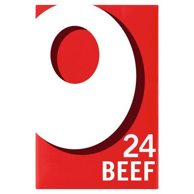 OXO 24 Beef Stock Cubes Made with Authentic Meat Juices, Rich & Savoury Flavour, Ideal for Soups, Stews, Gravy & Roast Dinners, 142 g (Pack of 1)