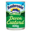 Ambrosia Devon Custard, Original Recipe, Creamy Ready-to-Eat Dessert, 400 g Can (Pack of 1) view 1