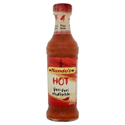 Hot Peri-Peri Nando Marinade 260 g Pack of 2