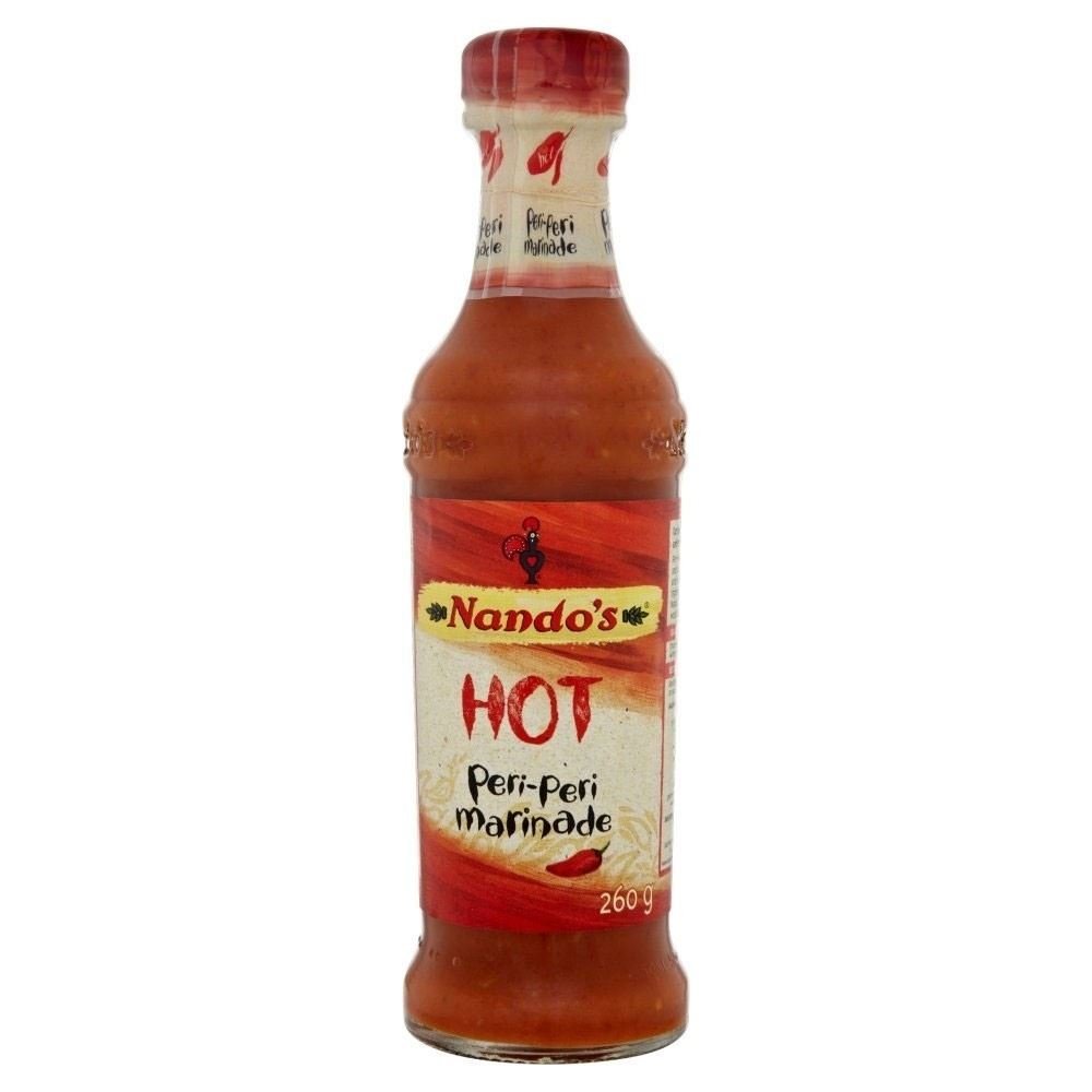 Hot Peri-Peri Nando Marinade 260 g Pack of 2