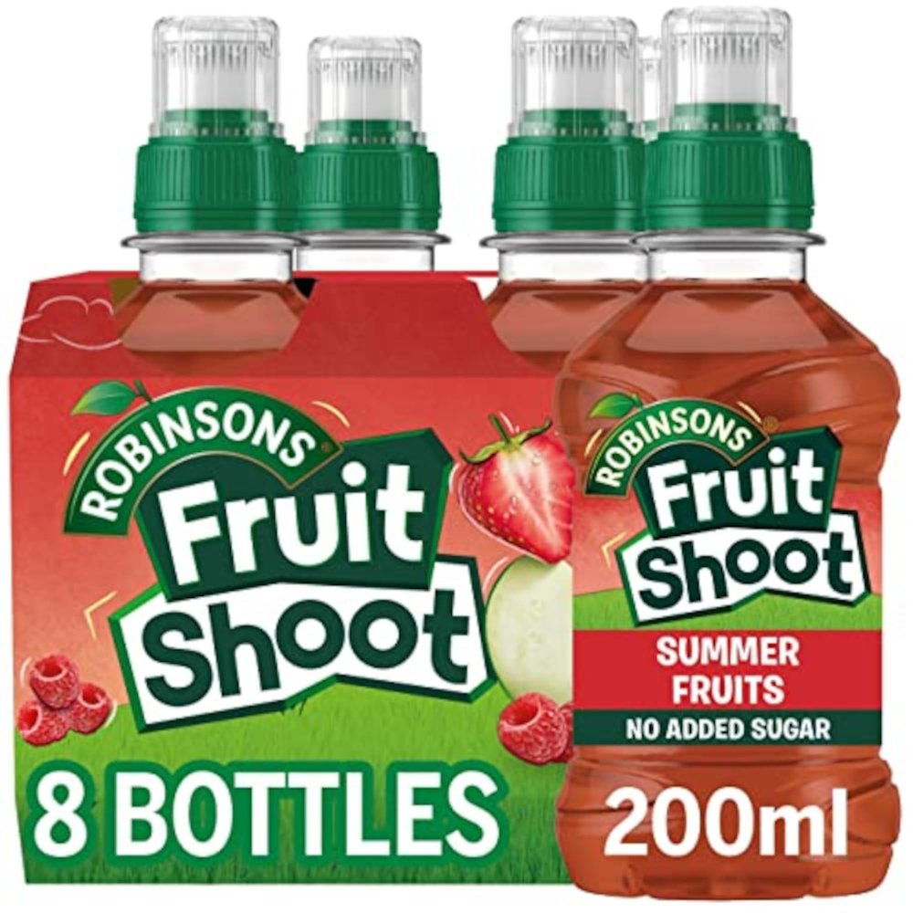 Fruit Shoot Summer Fruits, 200 ml (Pack of 8)