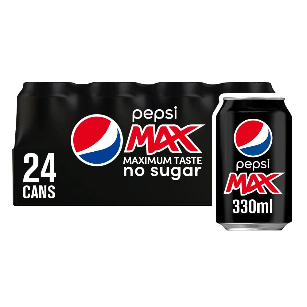 Pepsi Max, 24 x 330ml Cans