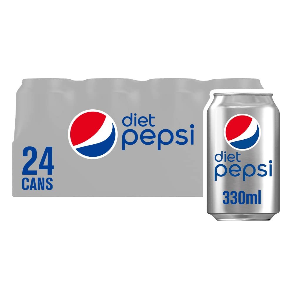 Diet Pepsi, 24 x 330ml Cans