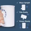NRS Healthcare Hand Steady Mug with Easy Drinking Cup Aid view 4