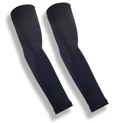 iM Sports SKINGUARDS Skin Protection Full Arm Sleeves + Protects Aging or Thin Skin + UV Protection - Unisex + Made in USA - Black - X-Large/XX-Large - Pair