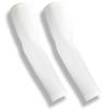 iM Sports SKINGUARDS Skin Protection Full Arm Sleeves + Protects Aging or Thin Skin + UV Protection - Unisex + Made in USA - White - Medium/Large - Pair view 1