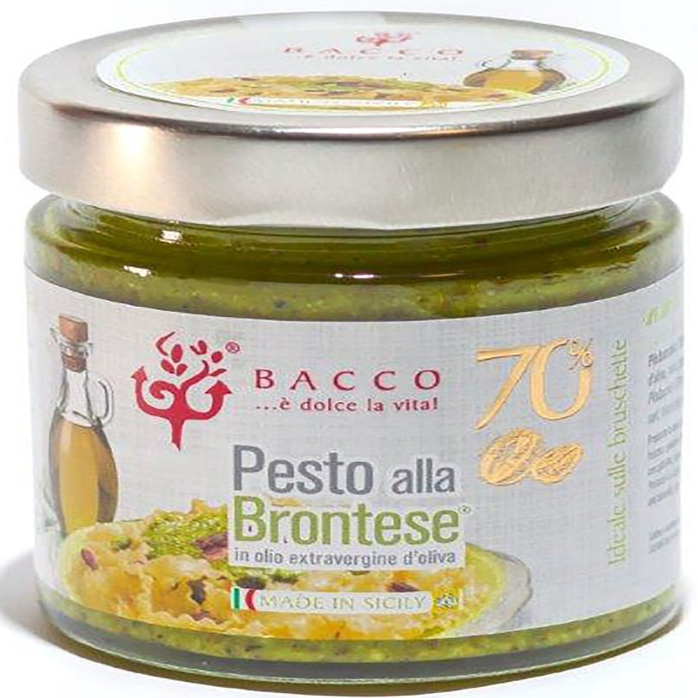 4 X 190 GR BACCO Bronte Pistachio Pesto