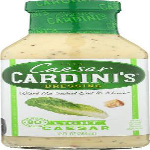 Cardini Dressing Caesar Light 12.0 OZ (Pack of 2) by Cardini