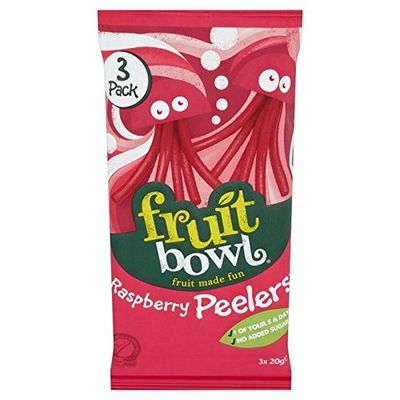 Fruit Bowl Raspberry Peelers 3 x 20 per Pack - Pack of 2