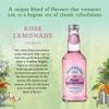Fentimans Rose Lemonade - Botanically Brewed Lemonade made with Lemon Juice - Exquisitely Crafted and Refreshing Soft Drinks - Gluten-Free and Vegan Friendly Soft Drinks - 4 x 200 ml Bottles view 2