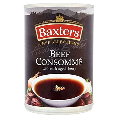 Baxters Luxury Beef Consomme Soup 400g - Pack of 2