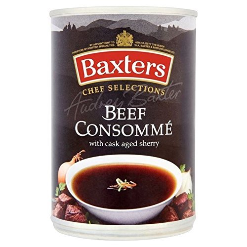 Baxters Luxury Beef Consomme Soup 400g - Pack of 2