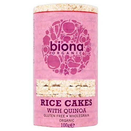 Biona Organic Rice Cakes with Quinoa 100g - Pack of 2