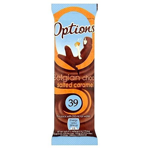 Options Salted Caramel Hot Chocolate Sachet 11g - Pack of 2