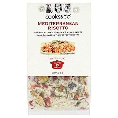 Cooks & Co Mediterranean Risotto 190g - Pack of 2