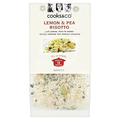 Cooks & Co Lemon & Pea Risotto 190g - Pack of 2