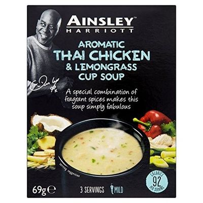 Ainsley Harriot Thai Chicken Cup Soup 69g - Pack of 2