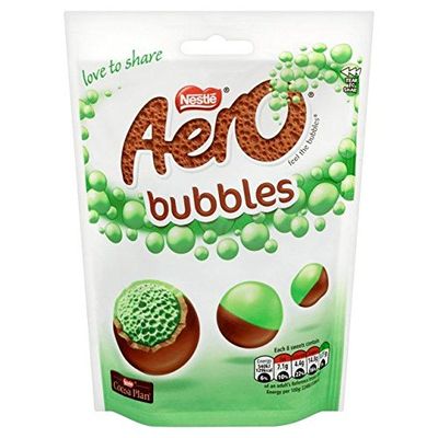 Aero Bubbles Mint Chocolate Pouch 113g - Pack of 2