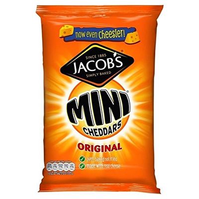 Jacob's Mini Cheddars Sharing Bag 200g - Pack of 2