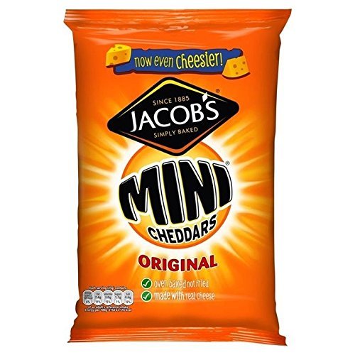 Jacob's Mini Cheddars Sharing Bag 200g - Pack of 2