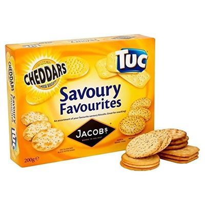 Jacob's Savoury Favourites 200g - Pack of 2