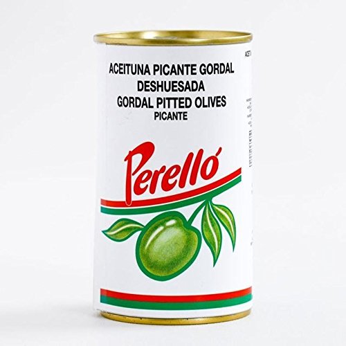 Brindisa Perello Gordal Pitted Olives 150g - Pack of 2