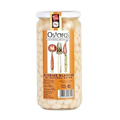 Brindisa Ostargi Haricot Beans 660g - Pack of 2