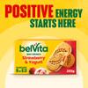 Belvita Duo Crunch Strawberry & Yogurt Breakfast Biscuits, Nutritious Morning Snack (5 x 50.6 g) (Pack of 18) Total 180 Biscuits view 2