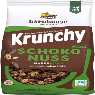 Barnhouse Organic Krunchy Chocolate Nut (6 x 750 g)