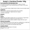 Acetyl L-Carnitine Powder 100g | Pure ALCAR view 2