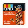 KIND Bars, Gluten Free Snack Bars, Peanut Butter Dark Chocolate, Healthy Snack, No Artificial Colours, Flavours or Preservatives, Multipack 12 x 40g view 1