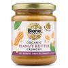 Biona Peanut Butter Crunchy No Salt Organic, 250g view 1