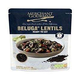 Beluga Lentils Ready to Eat 250g by Merchant Gourmet