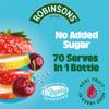 Robinsons Double Strength Orange & Pineapple No Added Sugar Fruit Squash 1.75L Bottle view 4