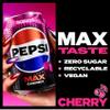 Pepsi Max Cherry Maximum Cherry Cans, 8 x 330ml view 4