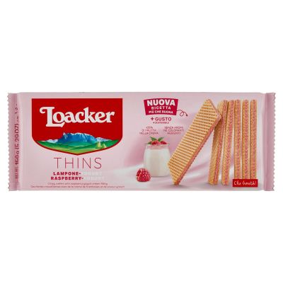 Loacker - GAUFRETTES Creme DE Framboise & Yaourt 150GR