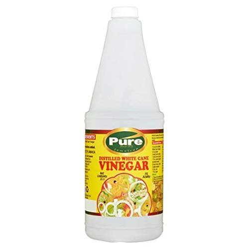 Pure Foods Distilled White Cane Vinegar, 1 Litre - Product of Jamaica