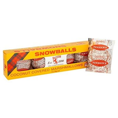 Tunnock's Snowballs 4 x 30g - Pack of 6