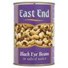 East End Black Eye Beans in Brine 400g - Pack of 6 view 1
