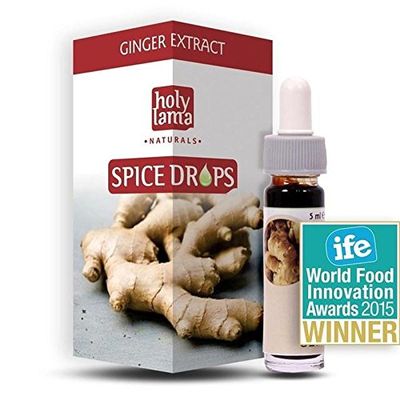 Holy Lama Ginger Extract Spice Drops 5ml - Pack of 6
